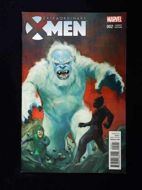 Extraordinary X-Men #2B  Marvel Comics 2016 Vf+  Noto Variant