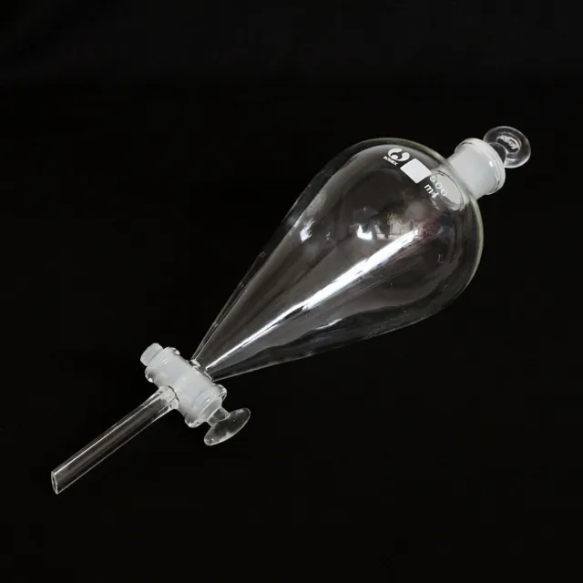 60ML-1000ML Lab Glass Transparence Separatory Funnel with Glass Stopcock