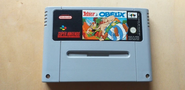 Asterix & Obelix - super nintendo , snes (loose)
