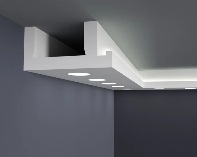 (40 metros) - Luz LED Construcción Perfil Spot para Iluminación Indirecta