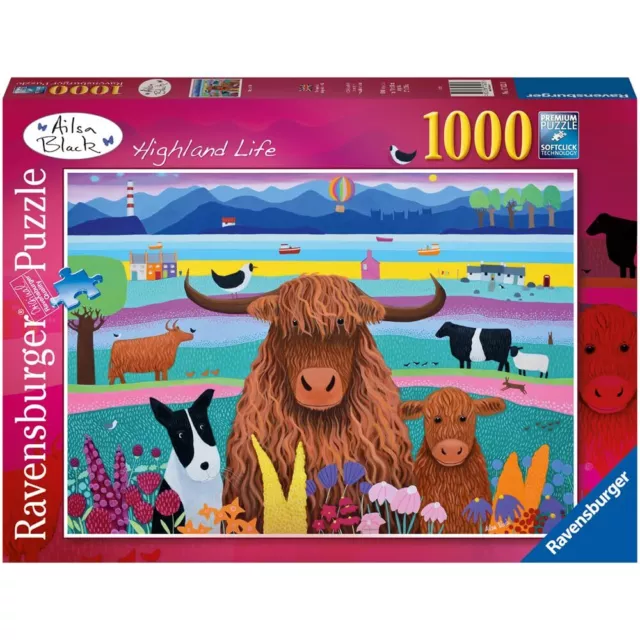 Ravensburger 17622 Highland Life 1000 Piece Jigsaw Puzzles for Adults and Kids A