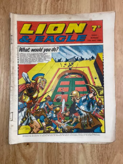 Lion and Eagle comics 1969-70 3