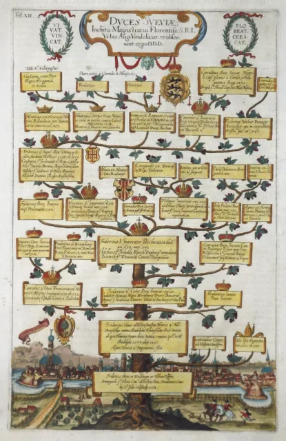 Albizzi Principum Christianorum Herzöge Von Schwaben Duces Sveviae Augsburg 1612
