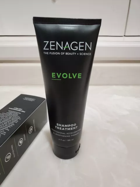 Tratamiento de champú ZENAGEN Evolve fresco y nuevo embalaje sellado 6 fl oz unisex