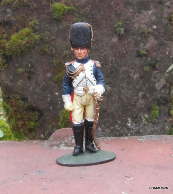 Soldat Del Prado Empire Napoleon  / Figurine Officier Cavalerie De La Garde 1809