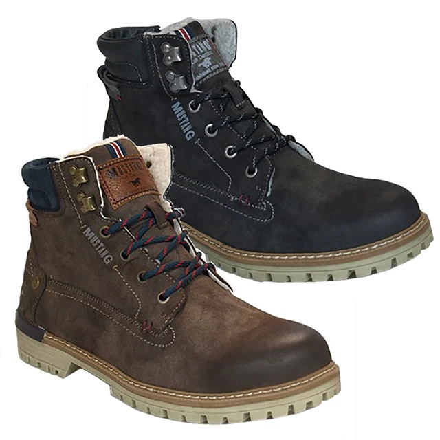 MUSTANG CHAUSSURES HOMME Bottines Bottes Lacets 4142 602 EUR 67
