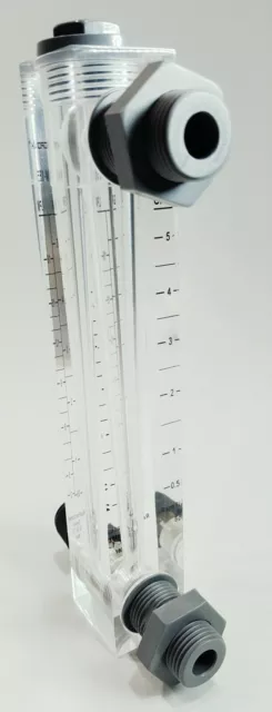 Hydronix Panel Mount Flowmeter AFM-055 0.5-5.0 - 1/2" MNPT 3