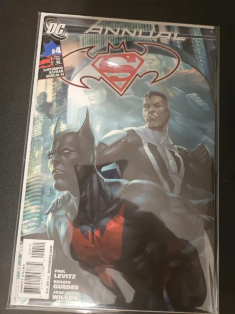 Batman Superman Annual #4 1st App Batman Beyond Artgerm Cover 🔥 NM 1st Print
