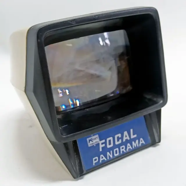 Vintage Focal Panorama Slide Viewer - Fully working - 35mm Photographic Slides
