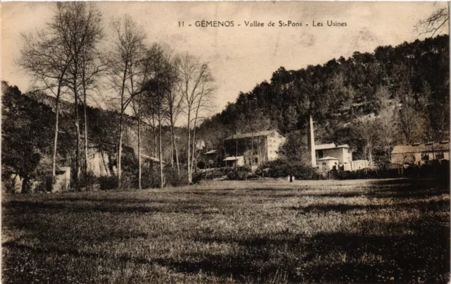 CPA AK GEMENOS - Vallee de St-Pons. Les Usines (214973)
