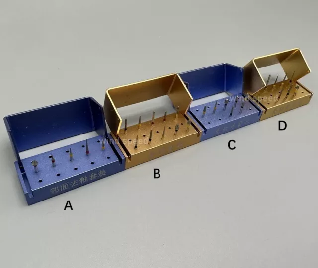 Dental Porcelain Onlay Inlay Crown Interproximal Enamel Diamond Burs Drill set