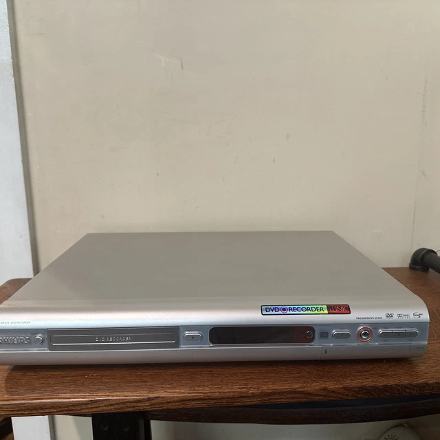PHILLIPS DVDR615 DVD Recorder Fully Functional Tested And Working no