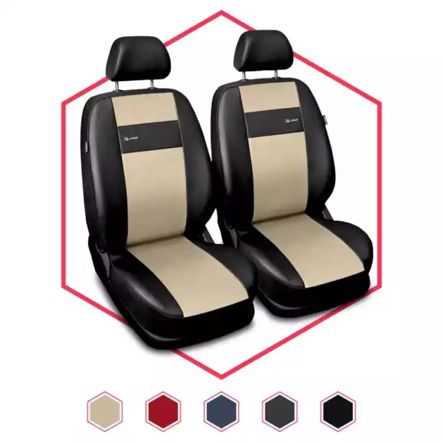 Autositzbezüge Universal Schonbezüge Sitzauflage PKW 1+1 Vorne für Dacia Sandero