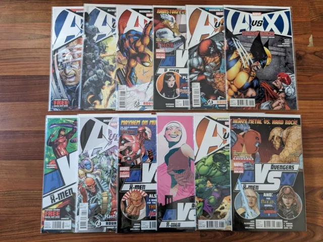 Avengers Vs Xmen Lot Variants #1 Hastings Deadpool 2 3 4 Mark Bagley 1:25 + more