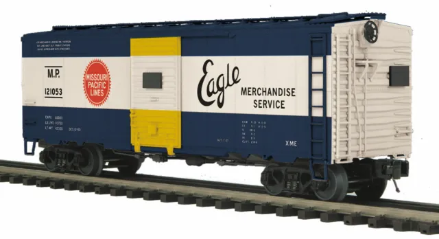 MTH 2093934 Scale O Premier Trains  MP Missouri Pacific 40' AAR Box Car 3 rail