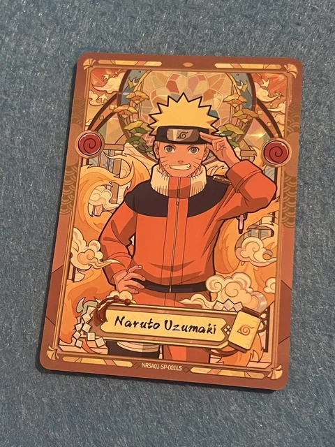 NARUTO UZUMAKI - Naruto NRSA01-SP-001L5 SP Card English Heaven