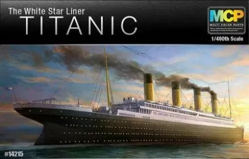 MCP 14215 - The White Star Liner RMS Titanic Maßstab 1/400 Kunststoff Kit Kurier