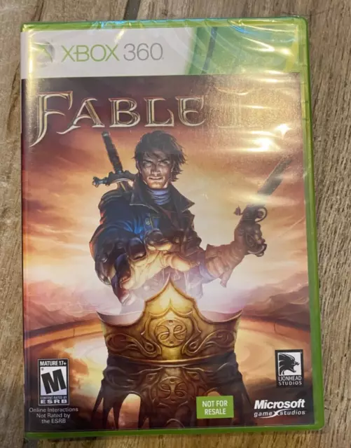 Fable III 3 Microsoft Xbox 360 2010 New Factory Sealed