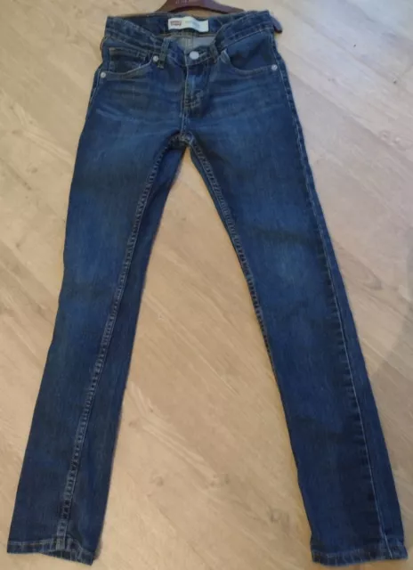 Levi's Jean's, Boy's, Age 10 Yrs, 510 Skinny Fit, Dark Denim