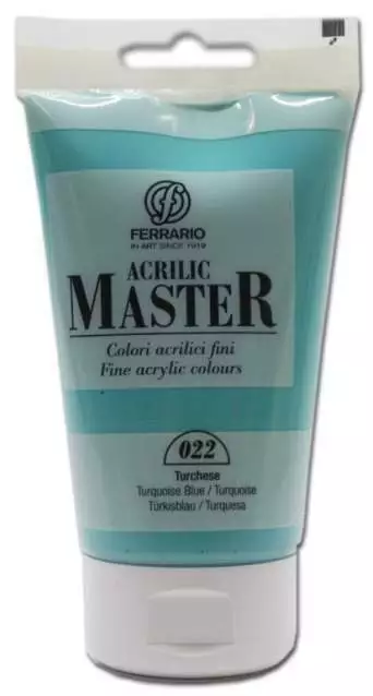 Acrilic Master Ferrario - Tubo 120 Ml. Colore Acrilico