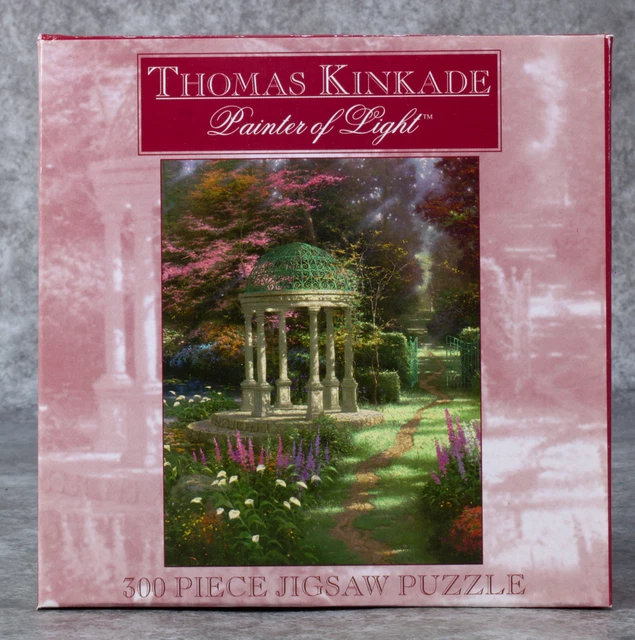 VINTAGE THOMAS KINKADE Puzzle 300 Pieces Painter of Light Ceaco £9.42 ...