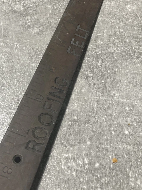 Antique Hardware Counter Top Brass/bronze Yard Ruler Antique Hardware Counter Top Brass/bronze Yard Ruler