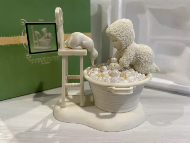 Dept 56 SNOWBABIES PASTIMES -Soak Away All Your Worries 2005/ 56.69941