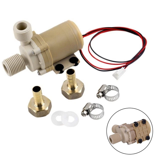 Pompe Laiton Coupleur 12V Dc Moteur Brushless Hot / Cooling Eau Circulation