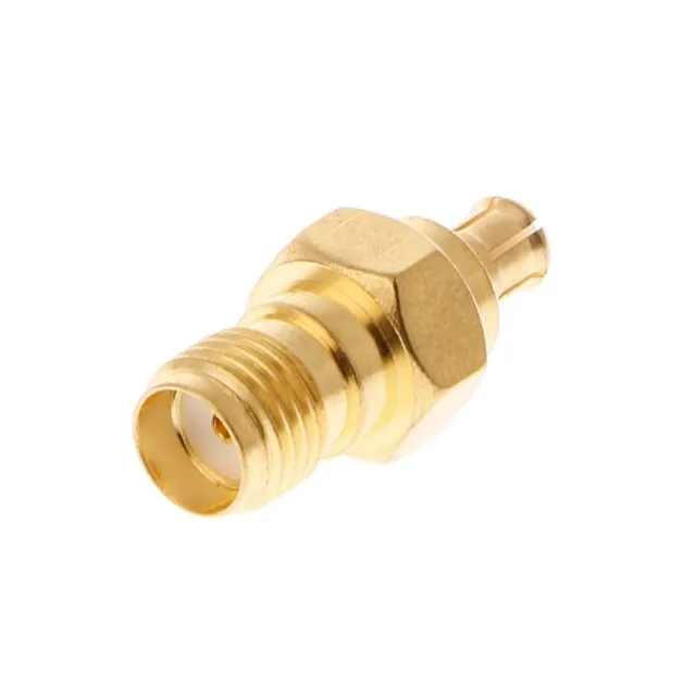 SMA Female To MCX Male Plug Straight RF Coaxial Adapter Connector Converter