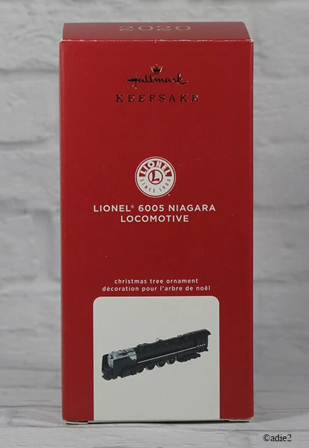 2020 Hallmark LIONEL 6005 NIAGARA LOCOMOTIVE Christmas Ornament, Train, New