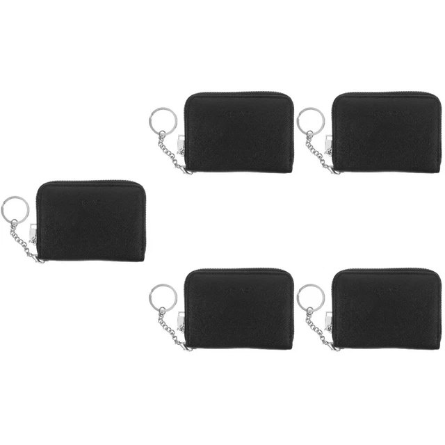 Set 5 Custodie RFID Per Carte Di Credito, In Alluminio E Plastica, Antiscansione E Antitaccheggio, Design Elegante E Compatto - 3