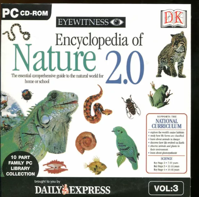 Encyclopedia Of Nature 2.0 - Vol.3 / CD-Rom promozionale giornale