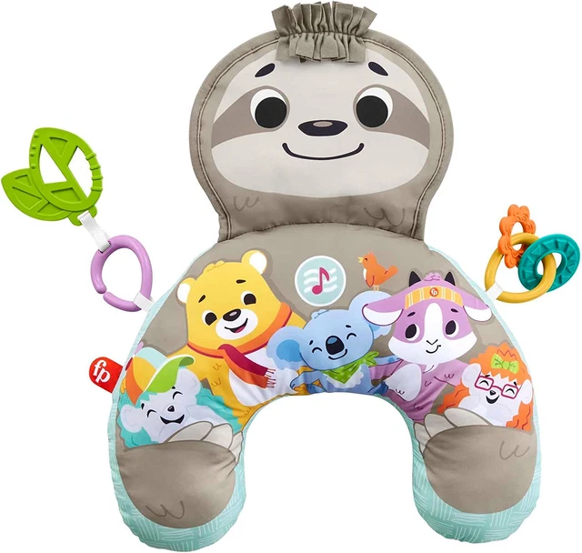 Fisher-Price Faultierspielkissen / Babyspielzeug 0-6 Monate / Baby-Spielkissen F