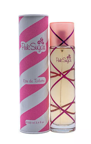 Pink Sugar by Aquolina 3.4 oz EDT Perfume for Women New In Box