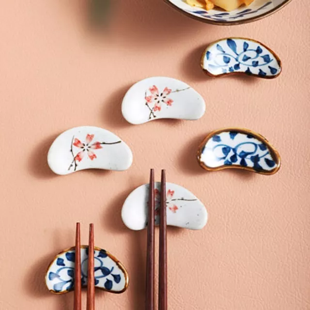 Ceramics Chopstick Holder Japanese Style Chopsticks Rack Chopstick Rest