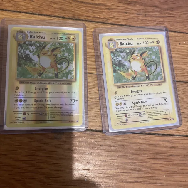 Raichu - XY Evolutions Set - 36/108 - Holo - Pokemon Card - Near Mint