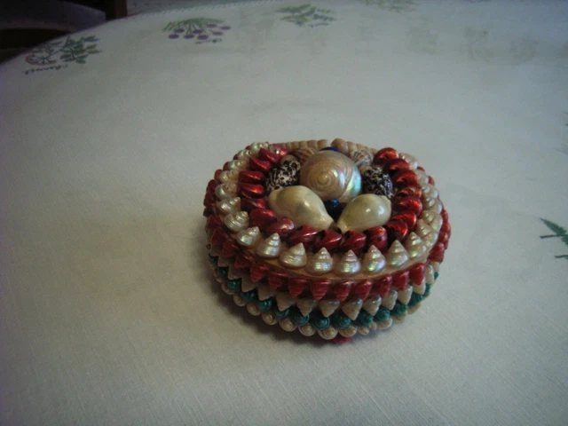 Boîte à Bijoux Ronde En Béton Avec Couvercle Métal Cuivré Navaris - 11,5 X 6 Cm, Neuf étiqueté