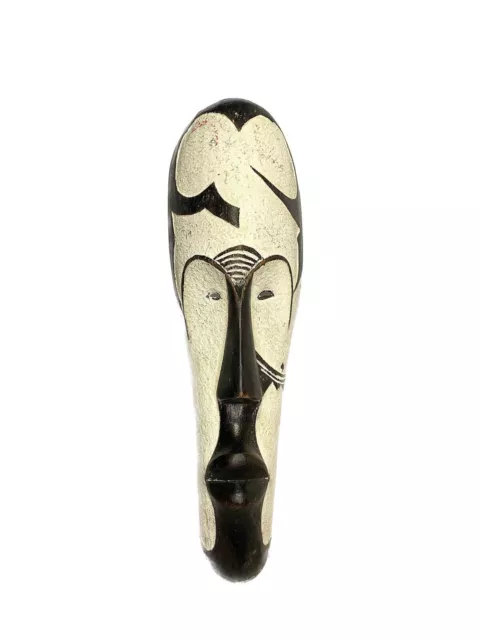AFRICAN  wooden mask face Collection African tribal art and home decor-376