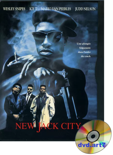 DVD : NEW JACK CITY - Wesley Snipes - Ice-T - Mario Van Peebles