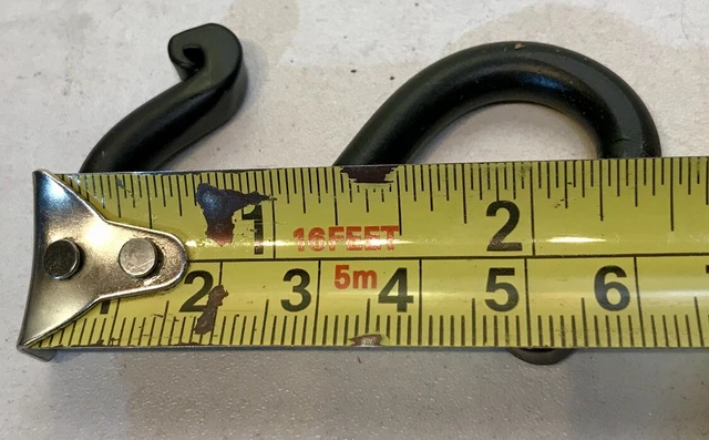 Hand Forged Black 21/2" Wrought Iron S Hook Blacksmith Antique Style Home Garden 3