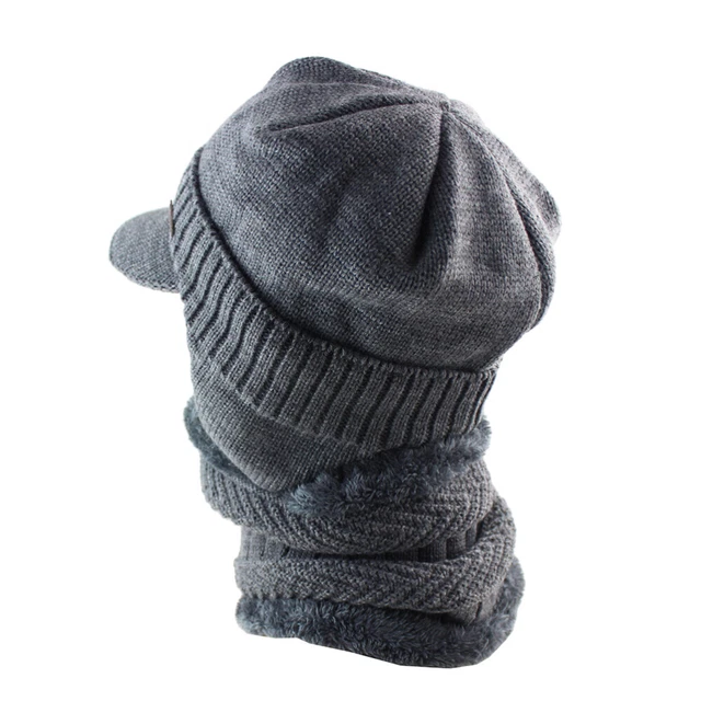 Cappelli da sci berretto da uomo berretto in pile M scalda collo