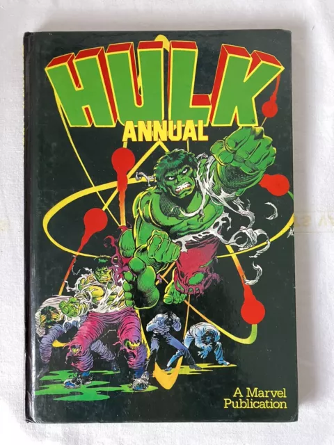 The Hulk Annual Children Hardback 1982 Marvel Grandreams Groot Z1