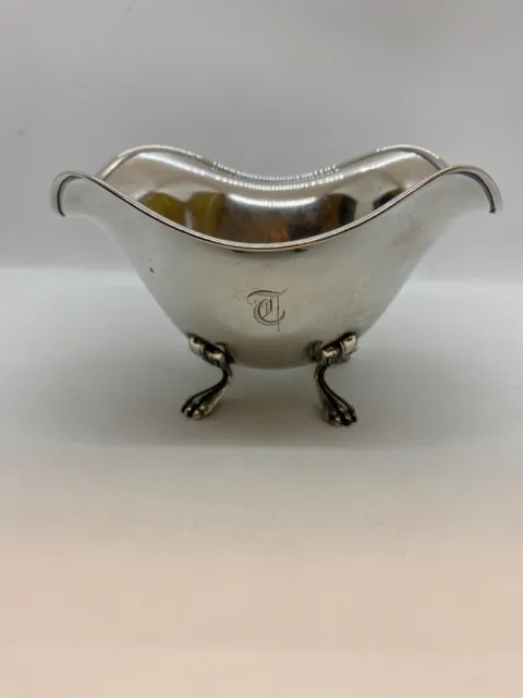 Vintage Sterling silver footed sauce bowl