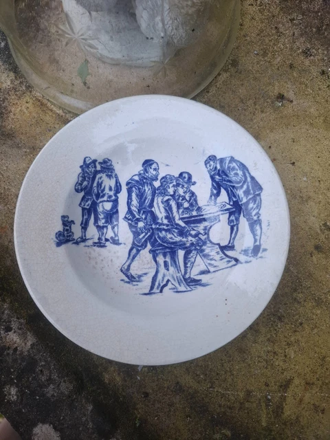 ASSIETTE GIEN ANCIENNE enfants  folle gaité  19 eme n°4 EUR 15,00 - FR