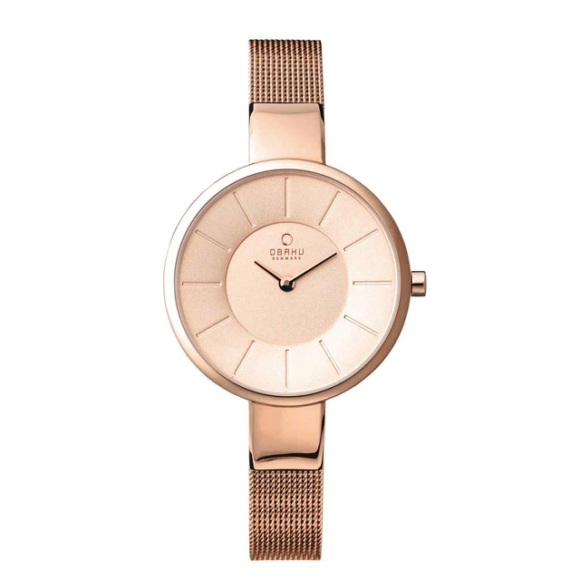 Obaku V149LXVVMV-X Ex Display Donna Sol-Rose Polso