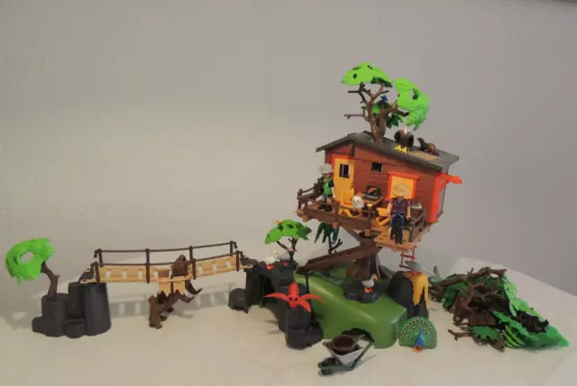 Playmobil 5557 Abenteuer-Baumhaus mit viel Zubehör !!!