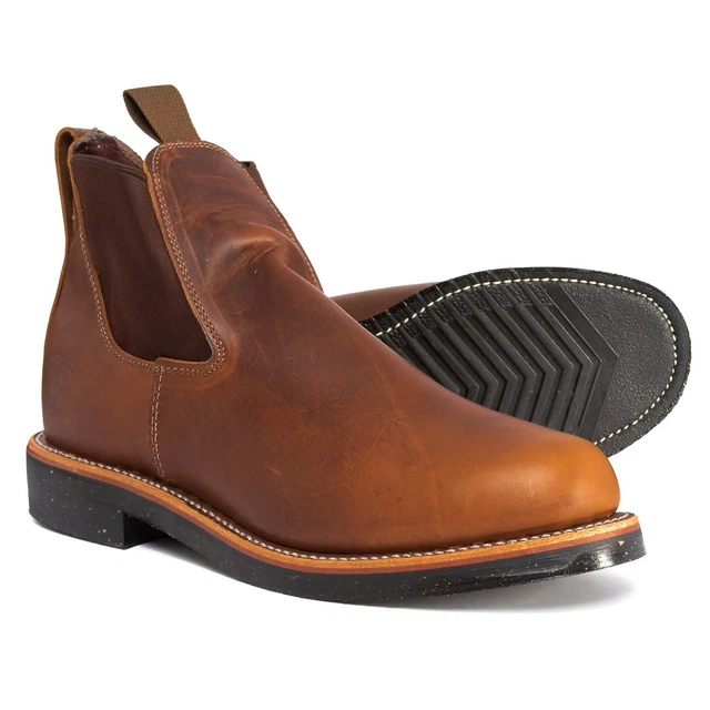 NEW MEN S CHIPPEWA Tan Renegade Chelsea Boots 92346 MSRP 320 169.99 PicClick