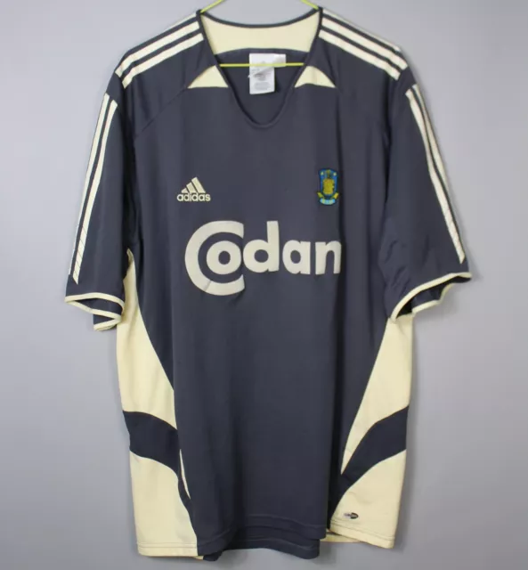 Brondby If Denmark 2005 2006 Away Football Shirt Jersey Adidas Size 2Xl