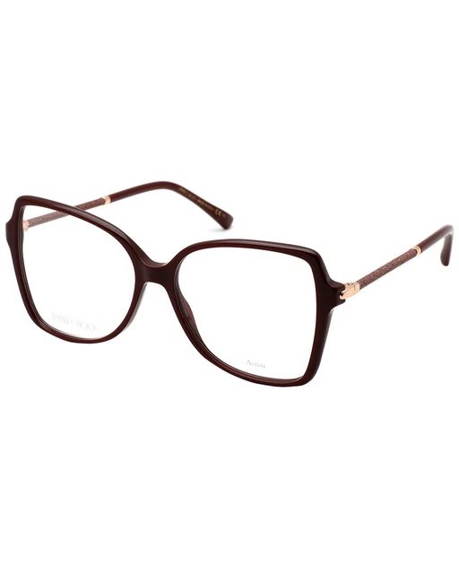 Jimmy Choo Women's Jc 321 55Mm Optical Frames Women's Red