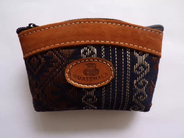 "GUATEMALA" small purse, monedero, hand made textile.